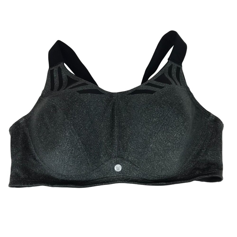 LIVI Active Wicking Max support Black Sports Bra 46DD